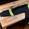 Arctic Wear FR Zip-up Hoodie w/High Viz Stripes & Snap-Off Hood