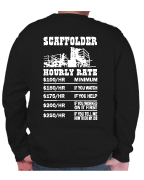 Scaffolder Hourly Rate Crewneck