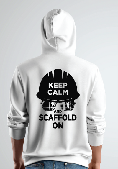 Keep Calm And Scaffold On Hoodie