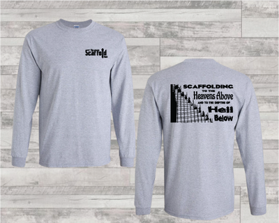 Scaffolding To The Heavens Above on Long Sleeve T-Shirt